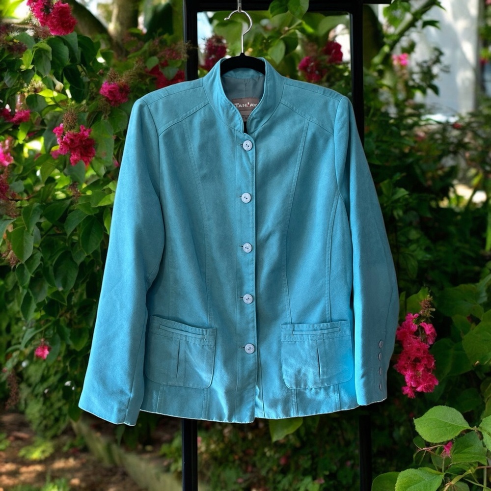 TanJay Turquoise Blazer